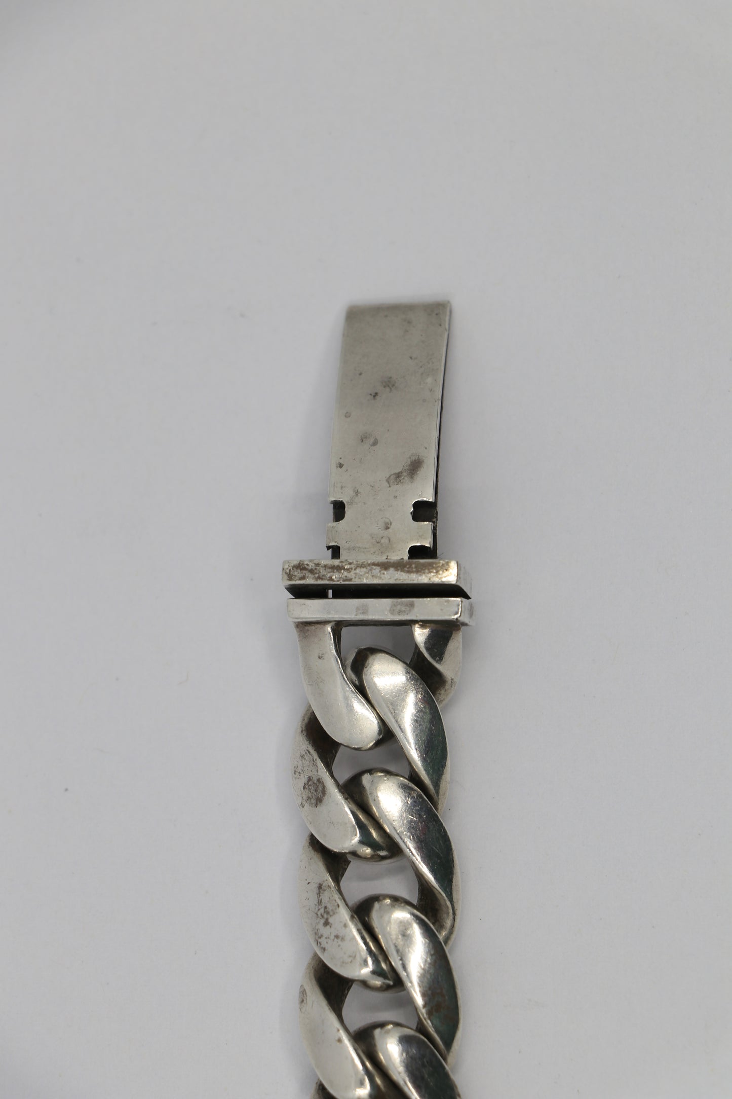 Chrome Hearts Dagger ID Bracelet Classic Link 11 Links 7.5” Sterling Silver| AVNTGRDNY NYC