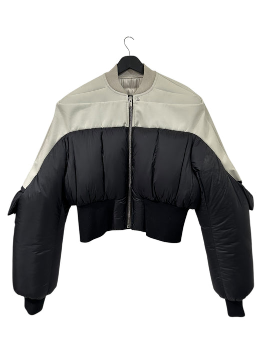 Rick Owens Gethsemane Colorblock Puffer Bomber Jacket Size 42IT