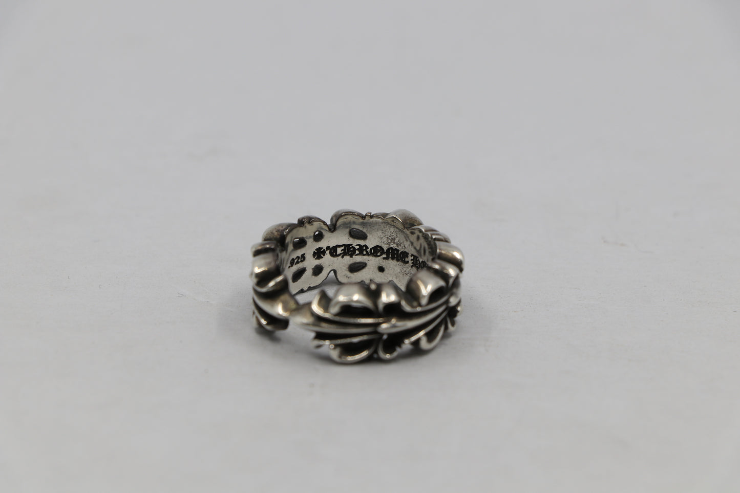 Chrome Hearts Floral Heart Ring Size 11 Pre-Owned| AVNTGRDNY NYC