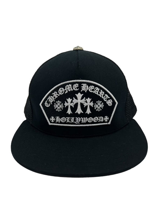 Chrome Hearts King Taco Trucker Hat Black