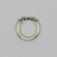 Chrome Hearts Double Dog Ring Size 8 Sterling Silver| AVNTGRDNY NYC