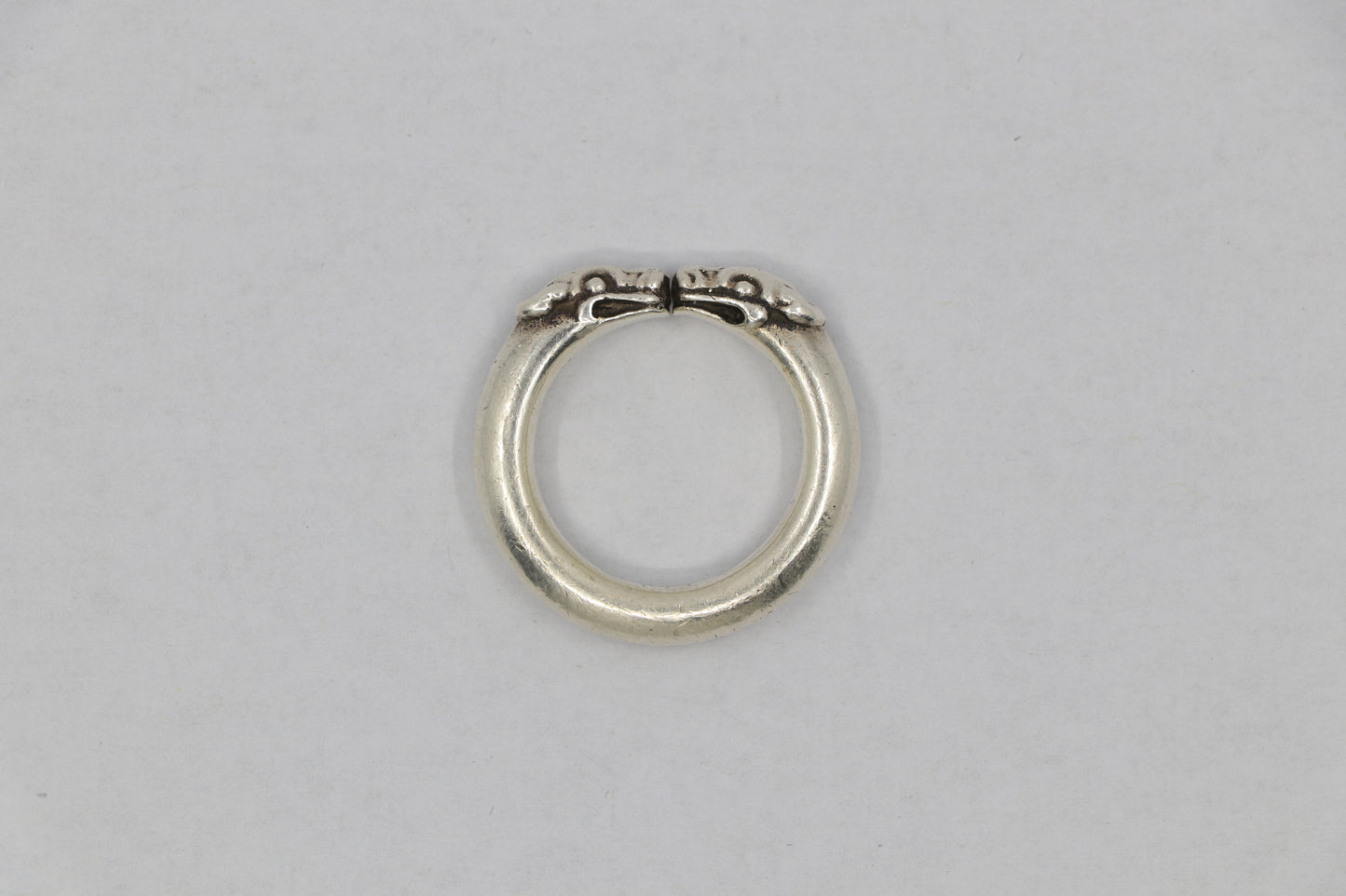 Chrome Hearts Double Dog Ring Size 8 Sterling Silver| AVNTGRDNY NYC