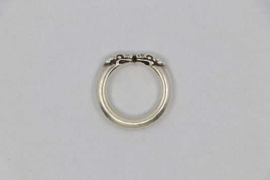 Chrome Hearts Double Dog Ring Size 8 Sterling Silver| AVNTGRDNY NYC