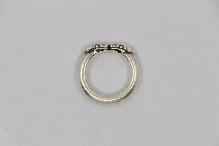 Chrome Hearts Double Dog Ring Size 8 Sterling Silver| AVNTGRDNY NYC