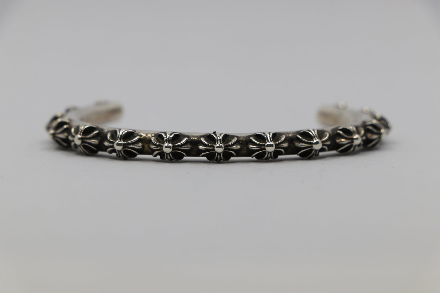 Chrome Hearts SBT Bangle Sterling Silver Cuff Bracelet| AVNTGRDNY NYC
