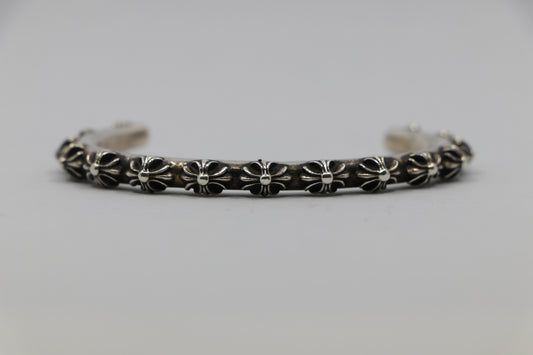 Chrome Hearts SBT Bangle Sterling Silver Cuff Bracelet| AVNTGRDNY NYC
