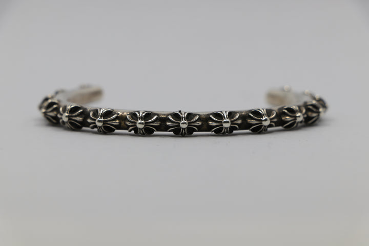 Chrome Hearts SBT Bangle Sterling Silver Cuff Bracelet| AVNTGRDNY NYC