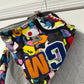 Bape MULTI CAMO NYC LOGO SHARK FULL ZIP HOODIE Sz M