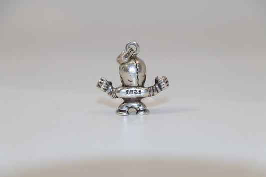 Chrome Hearts Joe Foti Harris Teeter Pendant Diamond Eyes .925 Sterling Silver | AVNTGRDNY NYC