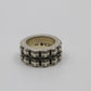 Chrome Hearts Double Pete Punk Ring Size 8