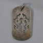 Chrome Hearts Vine Dagger Dog Tag Pendant .925 Sterling Silver | AVNTGRDNY NYC