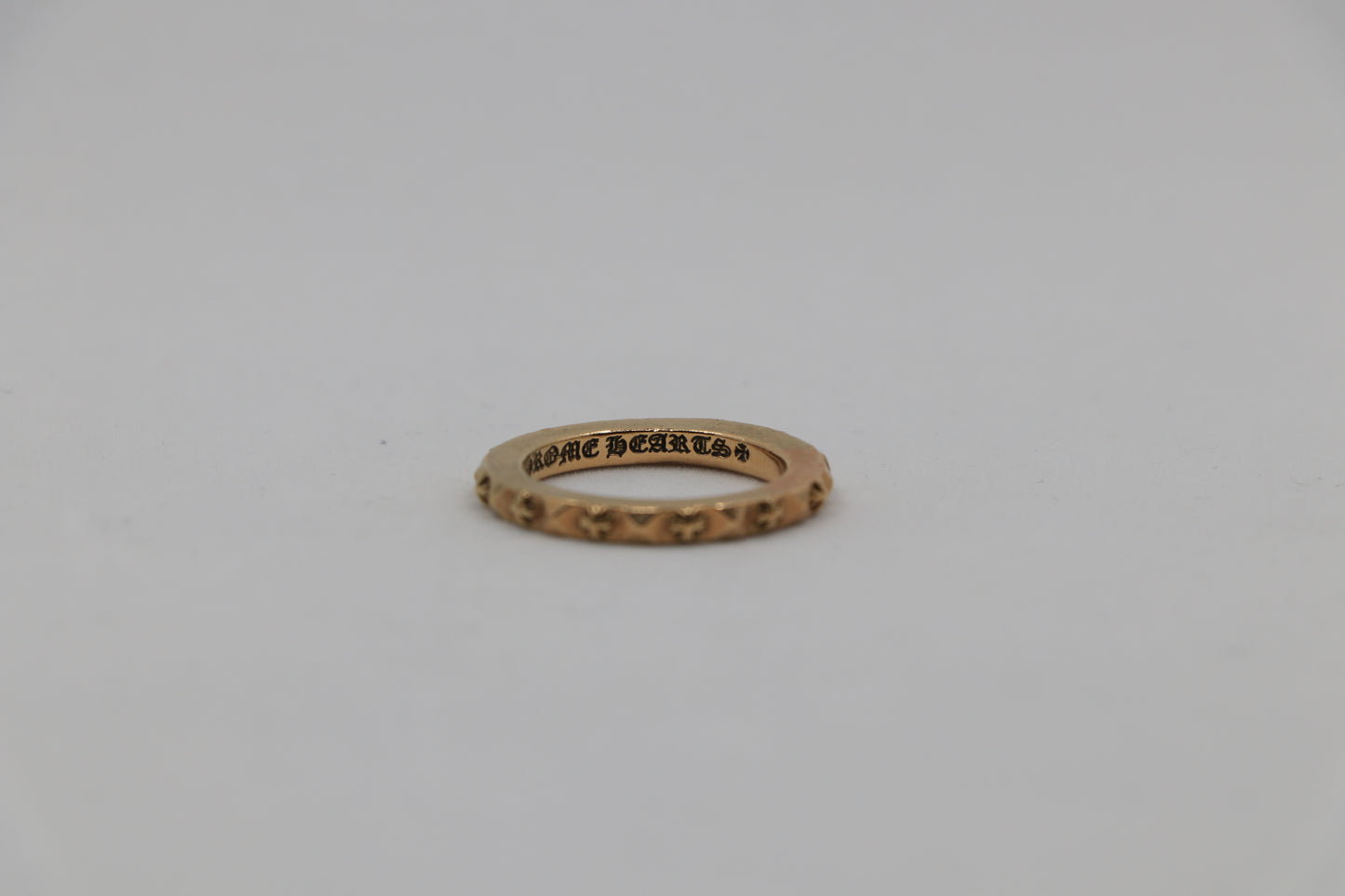 Chrome Hearts True Fucking Punk Ring 22K Gold Size 8.5 | AVNTGRDNY NYC