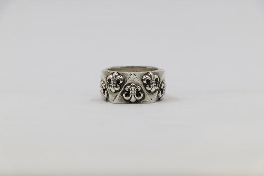 Chrome Hearts Pentagon BS Fleur Ring Size 7| AVNTGRDNY NYC