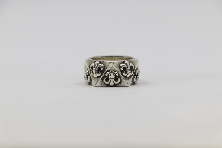 Chrome Hearts Pentagon BS Fleur Ring Size 7| AVNTGRDNY NYC