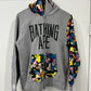 Bape MULTI CAMO NYC LOGO SHARK FULL ZIP HOODIE Sz M