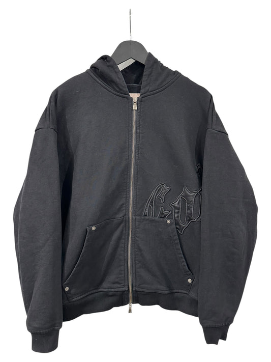 Godspeed OG Logo V2 Zip Up Hoodie Black/Black Size S