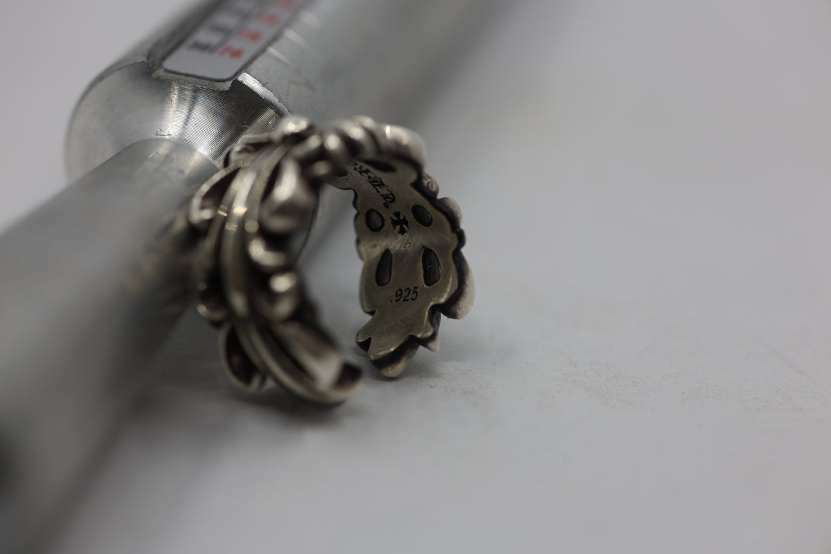 Chrome Hearts Double Floral Ring Size 7 | AVNTGRDNY NYC
