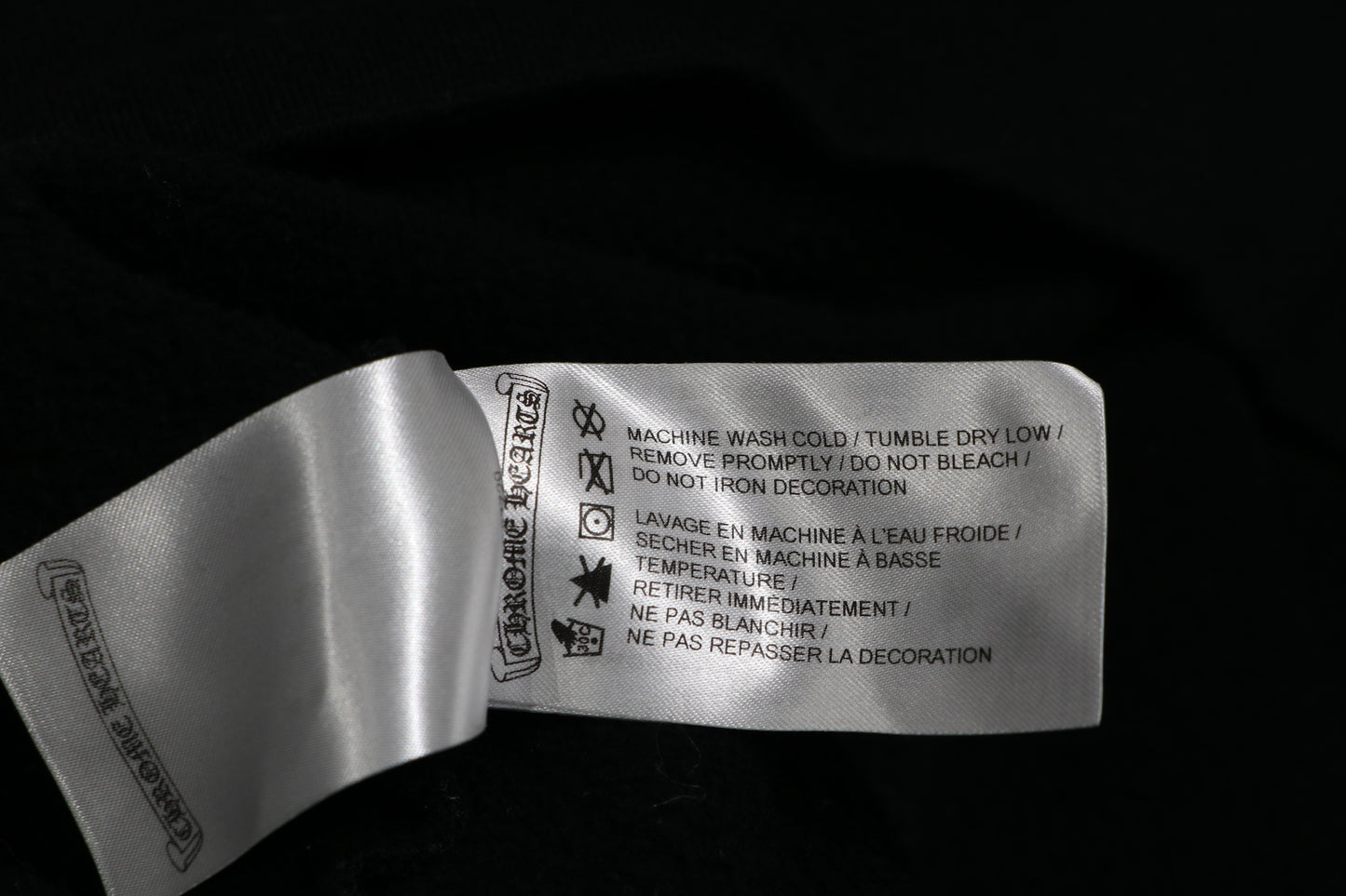 Chrome Hearts Floral Horseshoe Pullover Hoodie Black Size XL| AVNTGRDNY NYC