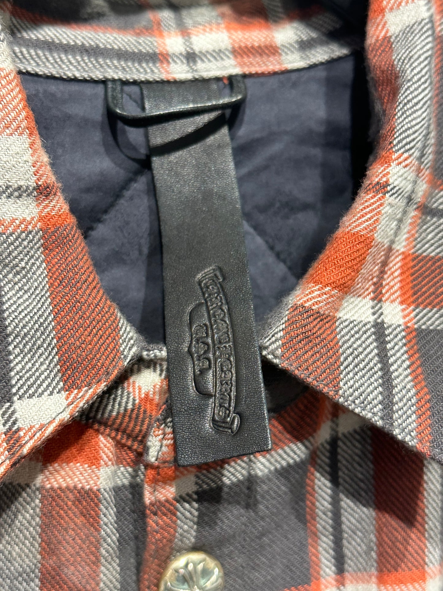 Chrome Hearts Flannel Brown/Red/Yellow Size L