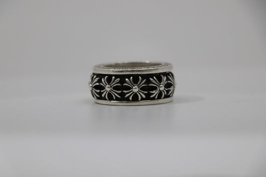 Chrome Hearts CH X Spinner Ring Size 11