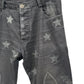 Chrome Hearts Fleur Knee Star Patch Jeans Size 33