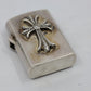 Chrome Hearts Cross Lighter with Natural Pavé Diamonds Aftermarket Set | AVNTGRDNY NYC