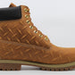 Timberland Premium 6” Waterproof Boot Supreme Diamond Plate Wheat Size 13