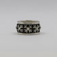 Chrome Hearts CH X Spinner Ring Size 6 Sterling Silver | AVNTGRDNY NYC