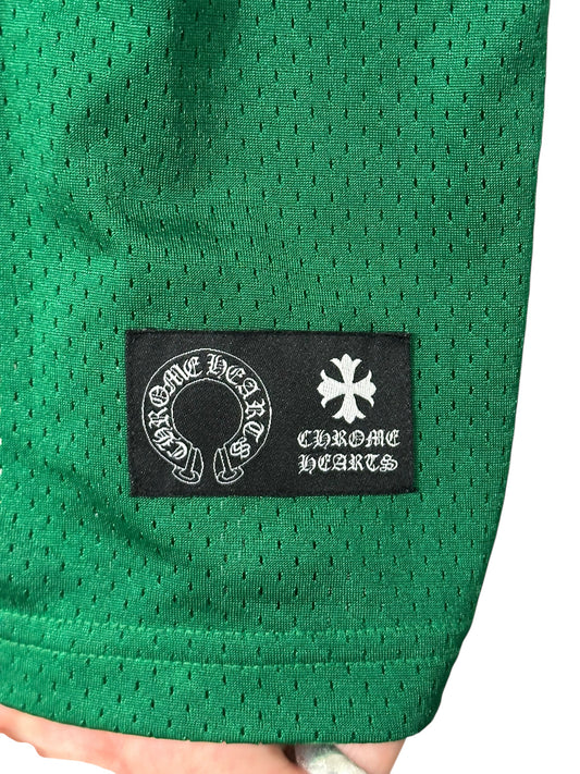 Chrome Hearts Stadium Mesh Jersey Green Size L
