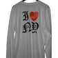Chrome Hearts I Love New York Longsleeve White Size L