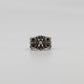 Chrome Hearts Double Floral Ring Size 7.5