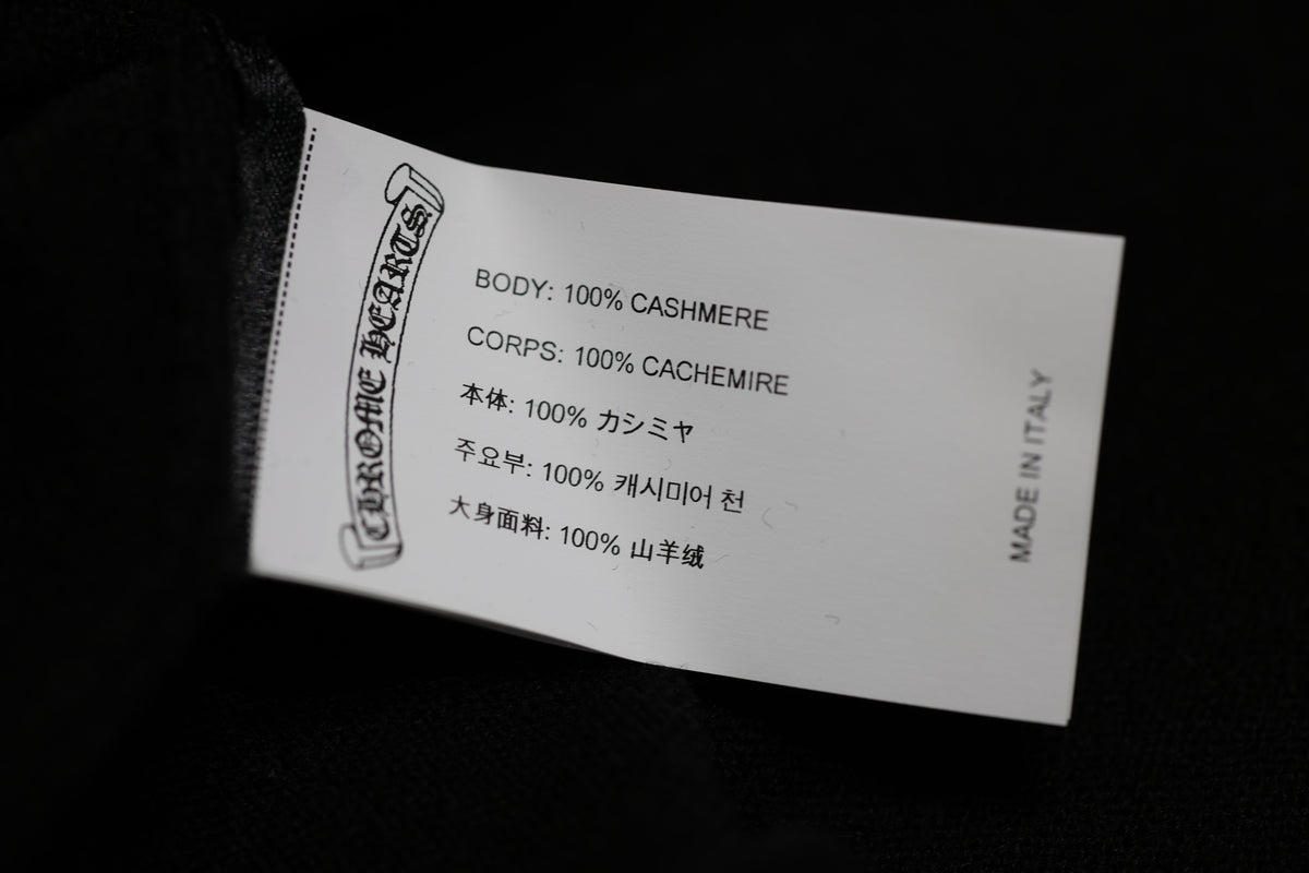 Chrome Hearts Cashmere Cross Motif Sweater Size XL New | AVNTGRDNY NYC