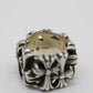 Chrome Hearts Square Cemetery Ring Size 13 Sterling Silver | AVNTGRDNY NYC