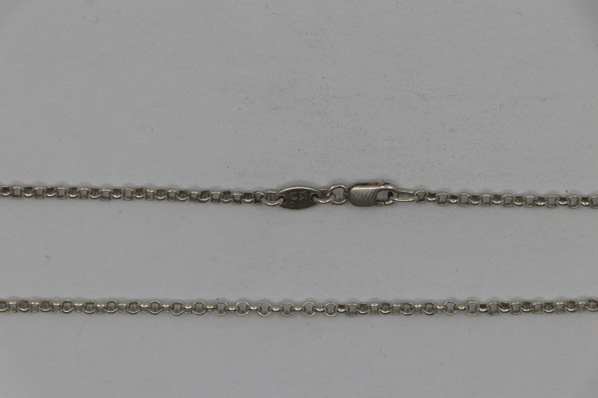 Chrome Hearts Roll Chain Silver 20 Inch | AVNTGRDNY NYC