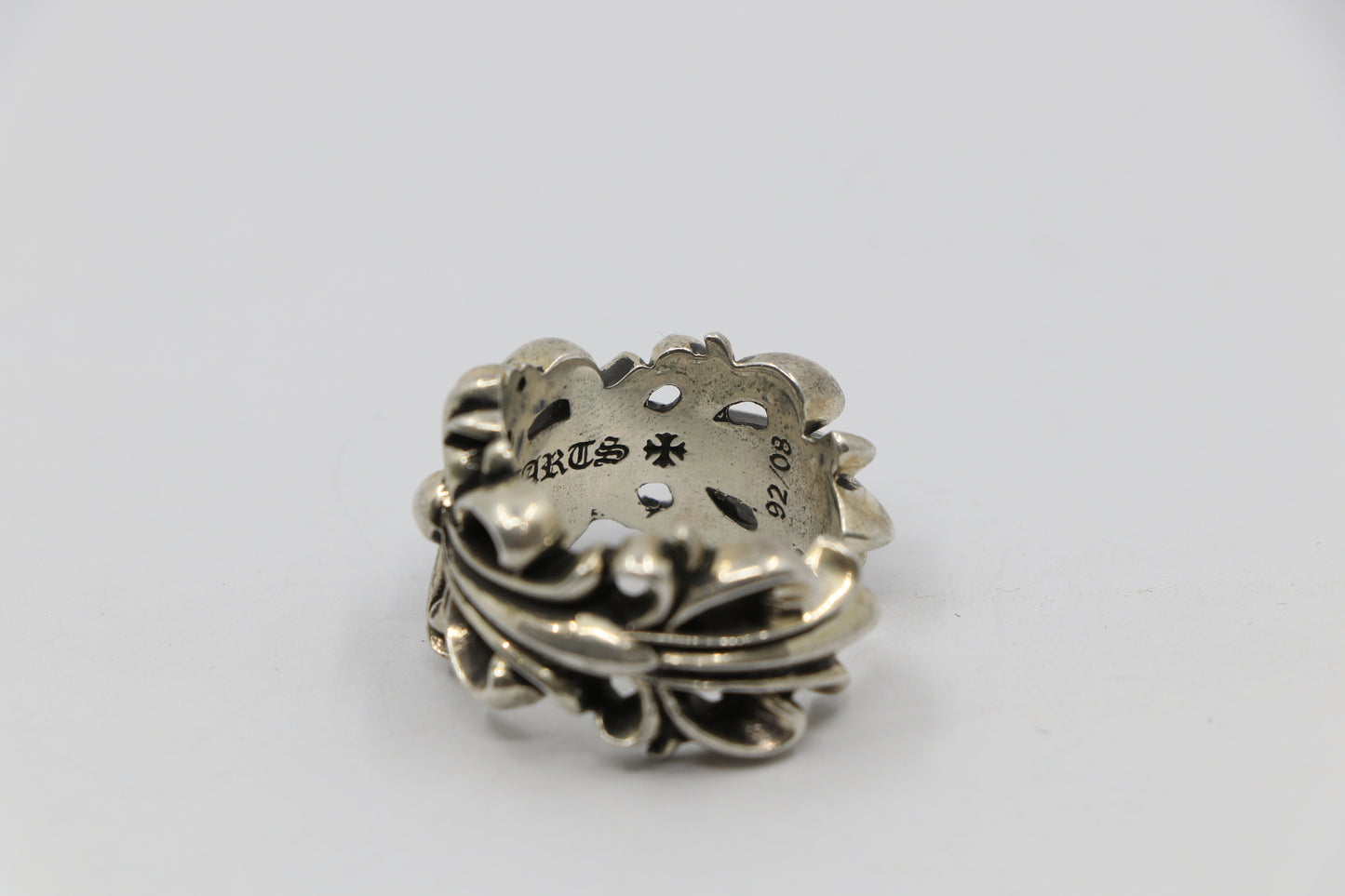 Chrome Hearts Double Floral Ring Size 11| AVNTGRDNY NYC