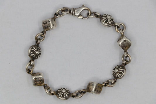 Chrome Hearts 8 Link Dice Bracelet | AVNTGRDNY NYC