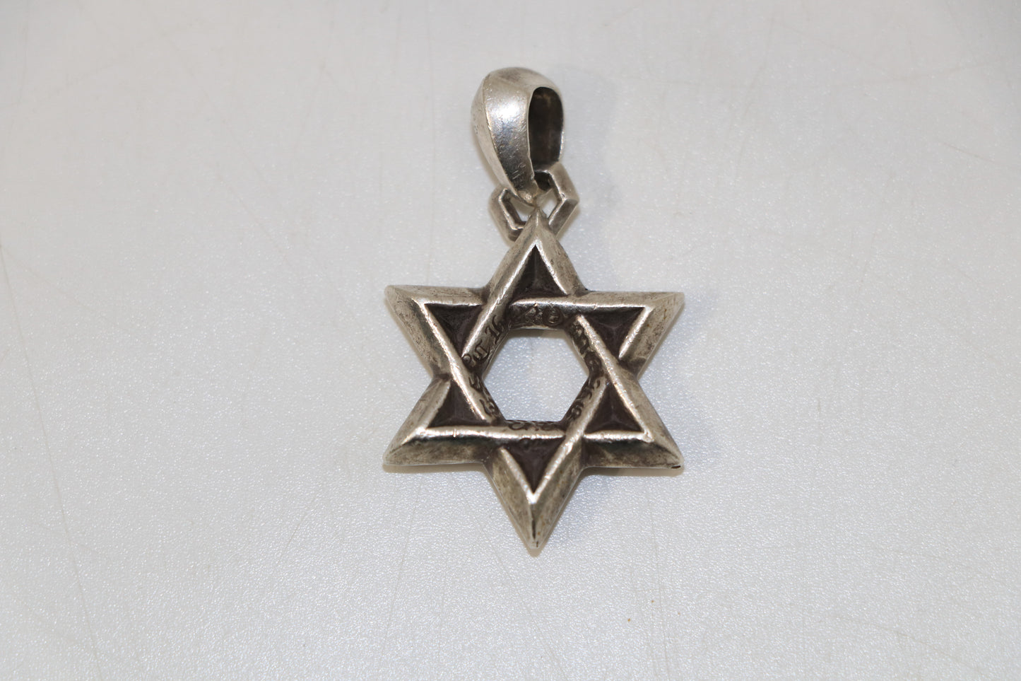 Chrome Hearts Star of David Pendant Medium .925 Sterling Silver | AVNTGRDNY NYC