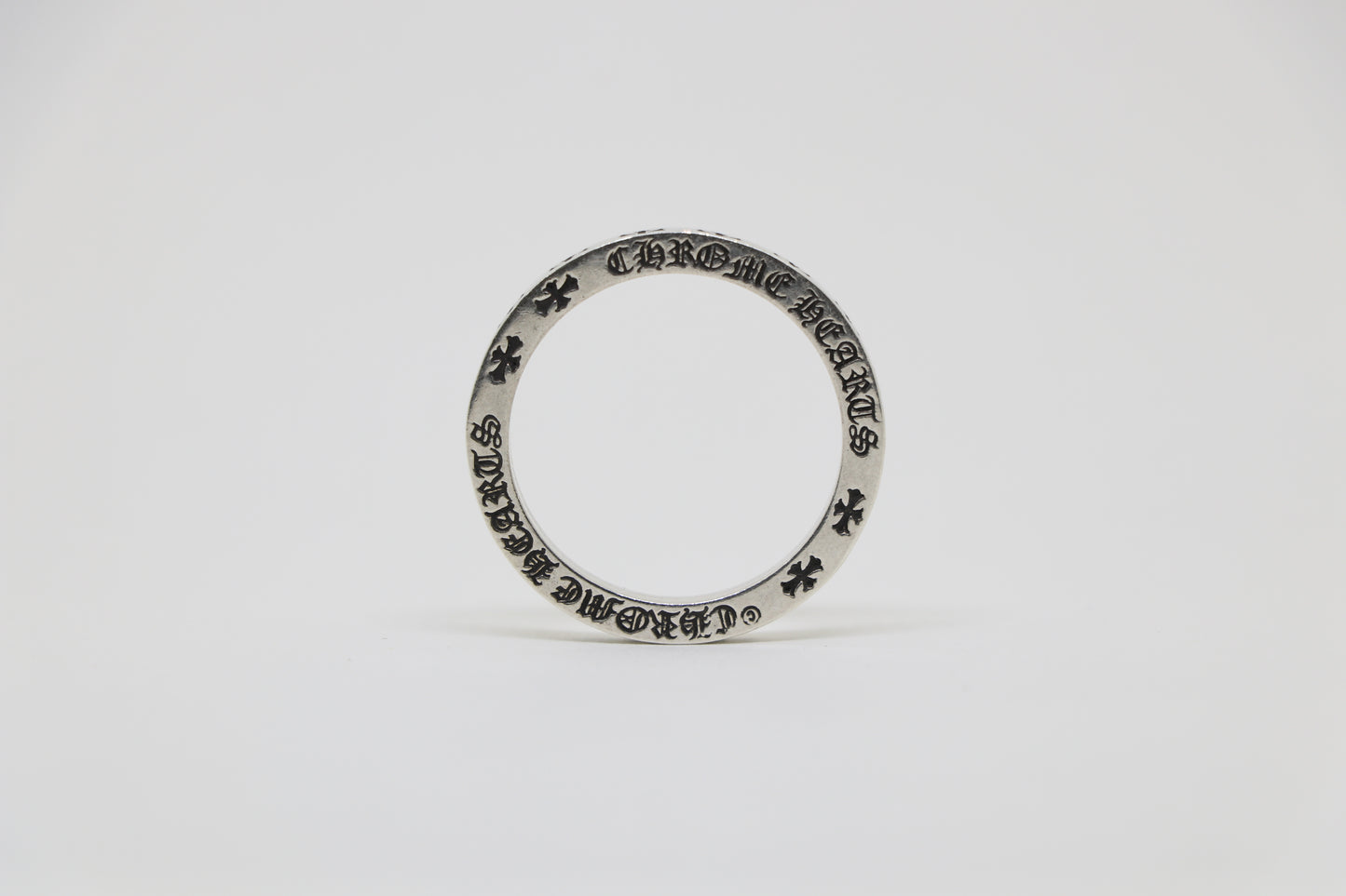 Chrome Hearts 3MM “Paris Fuck You” Spacer Ring Size 12 | AVNTGRDNY NYC