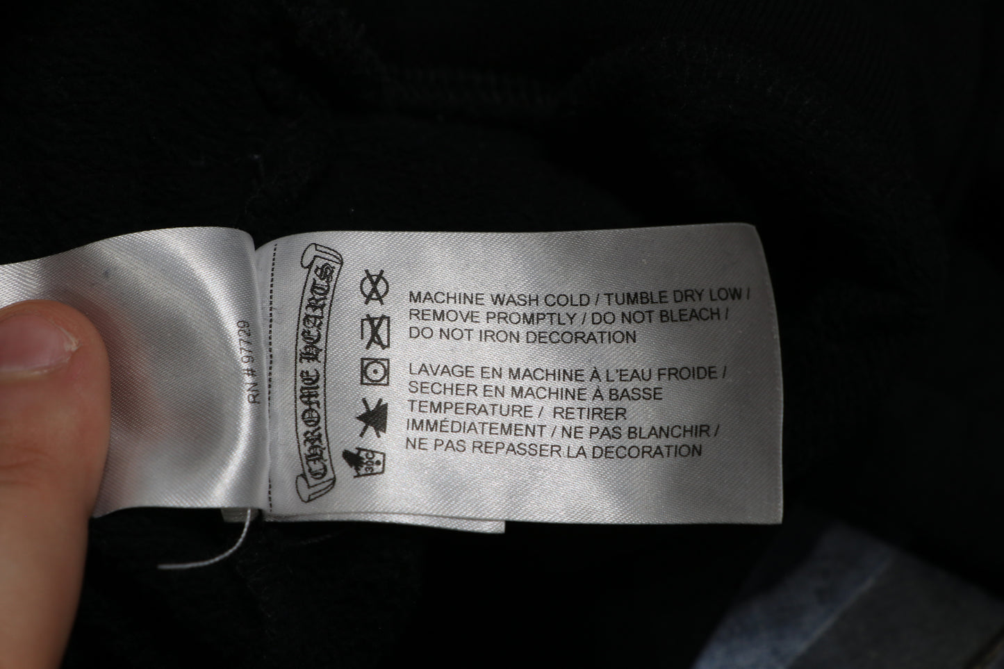 Chrome Hearts St. Barths Exclusive Pullover Hoodie Black Size M | AVNTGRDNY NYC