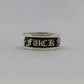 Chrome Hearts Fuck You Spinner Ring Size 9| AVNTGRDNY NYC
