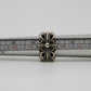 Chrome Hearts Double Floral Ring Size 5