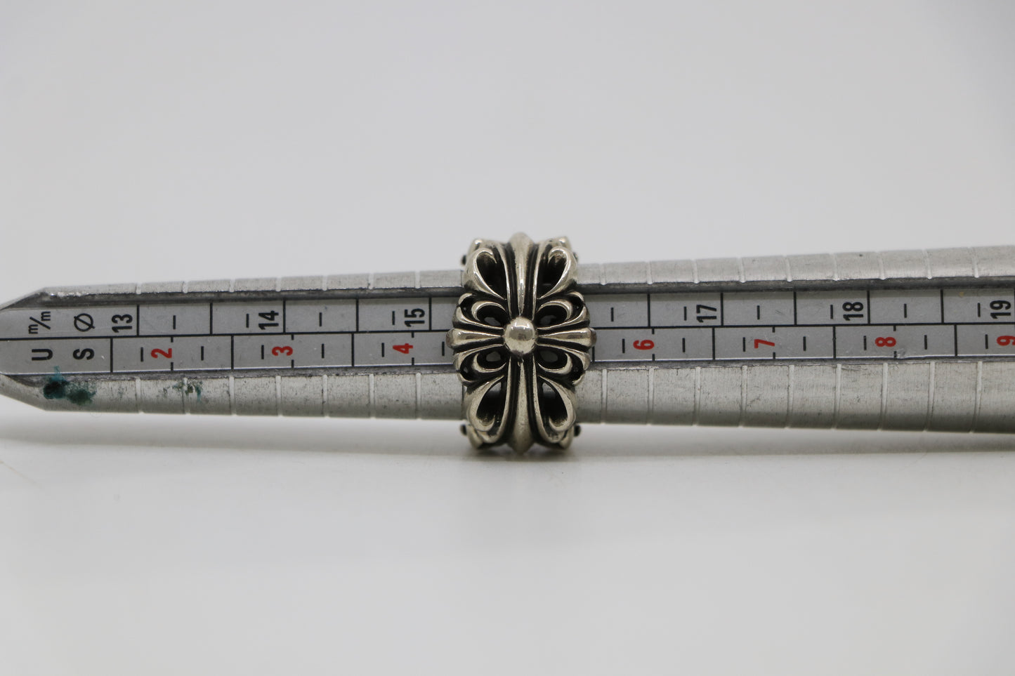 Chrome Hearts Double Floral Ring Size 5