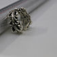 Chrome Hearts Double Floral Ring Size 7