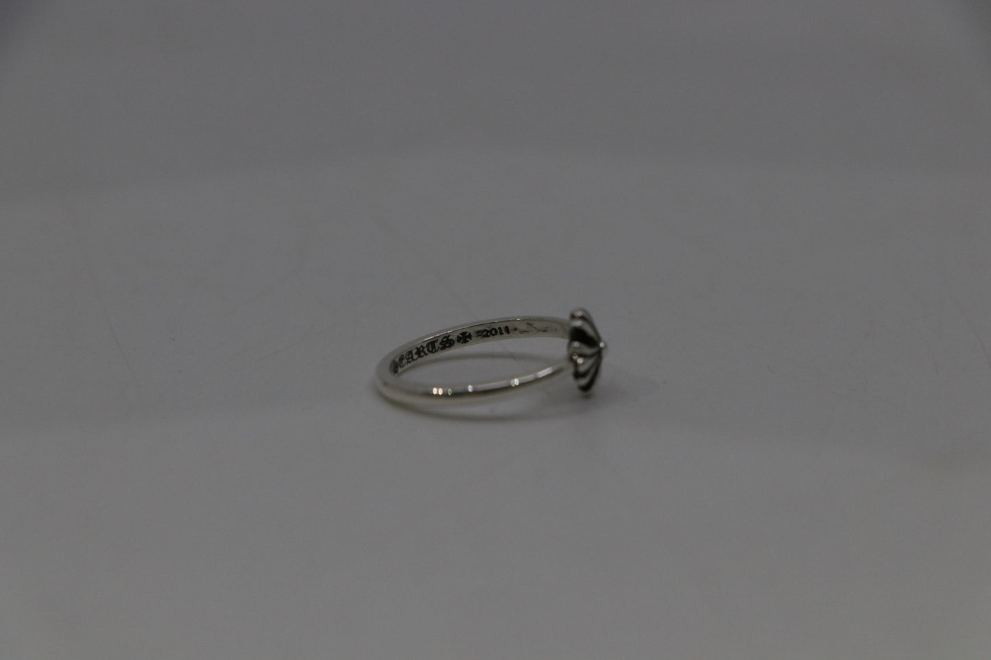 Chrome Hearts CH Plus Bubblegum Ring Size 4