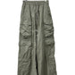 Rick Owens Hollywood S/S 2025 Cargo Bela Pant Celadon Size 46