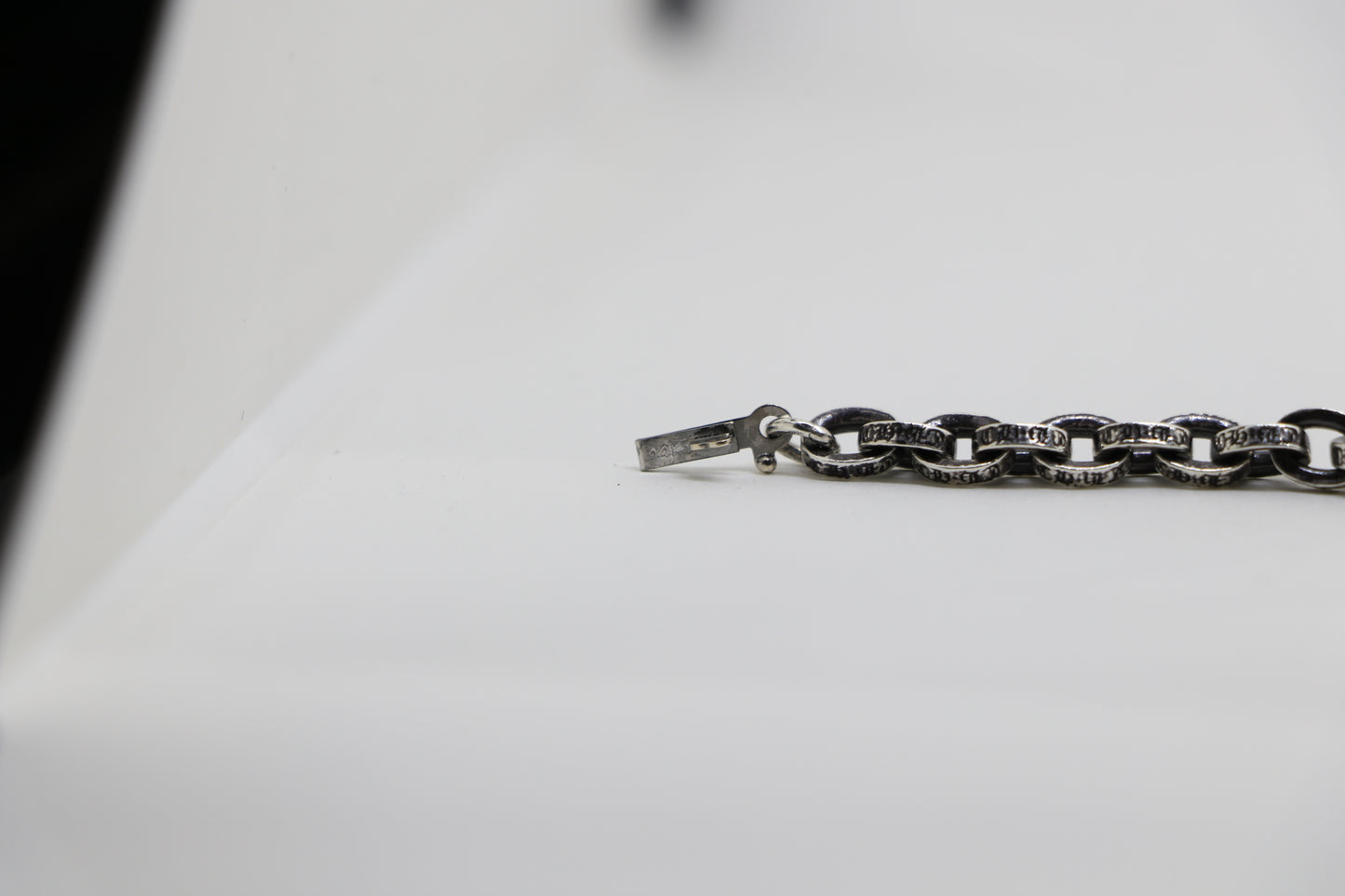 Chrome Hearts 8” Paper Chain Bracelet Sterling Silver | AVNTGRDNY NYC