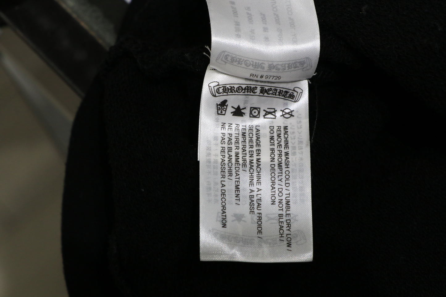 Chrome Hearts x Matty Boy Stay Fast Race Team Hoodie Black Size M| AVNTGRDNY NYC