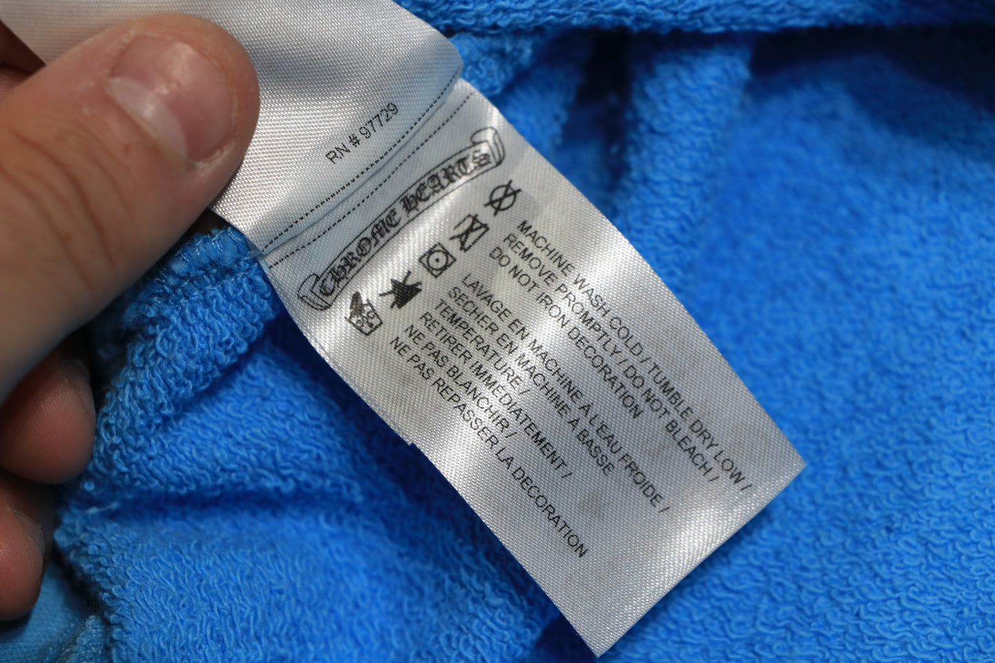 Chrome Hearts Matty Boy Brain New Hoodie Blue Size M| AVNTGRDNY NYC