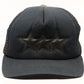 Chrome Hearts Vintage Star Hat Black Leather Snapback| AVNTGRDNY NYC