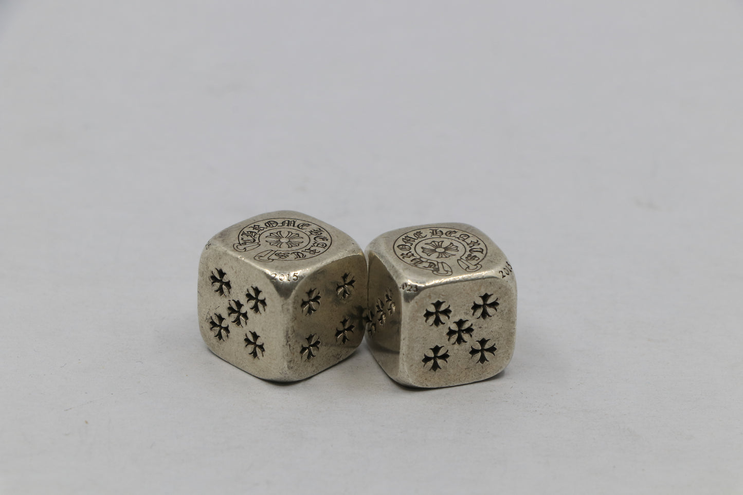 Chrome Hearts Dice Set of 2 Sterling Silver| AVNTGRDNY NYC